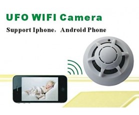 Ανιχνευτής καπνού UFO με κρυφή κάμερα WIFI -ΔΕΙΤΕ ΤΟΝ ΧΩΡΟ ΣΑΣ ΖΩΝΤΑΝΑ ΑΠΟ ΤΟ ΚΙΝΗΤΟ ΣΑΣ