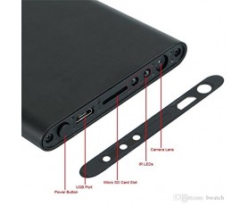 Powerbank με κρυφη κάμερα και νυχτερινή λήψη!
