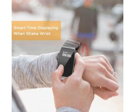 Smart Bracelet Fitness Watch με Κρυμμένη κάμερα  καταγραφής και παρακολούθησης Youlanda 1080P HD