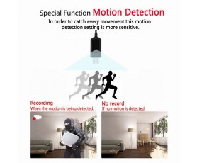 Καλώδιο Φόρτισης με κρυφή κάμερα - Με ανίχνευση κίνησης