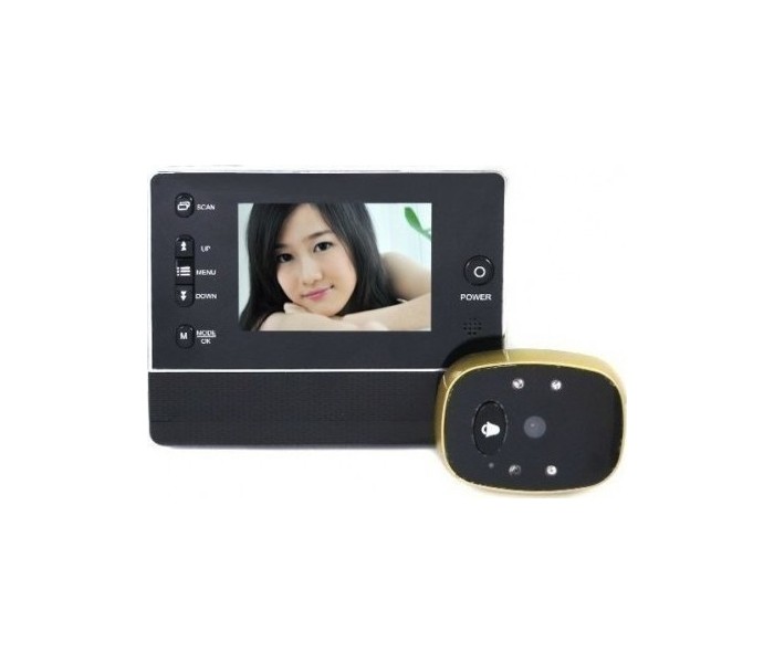Ψηφιακό Ματάκι Πόρτας με Κάμερα ΚΜ900 DIGITAL DOOR PEELHOLE VIEWER (OEM)